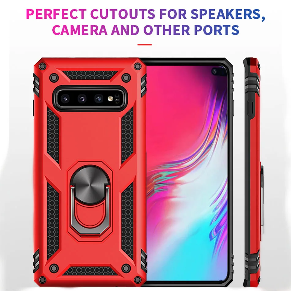 Противоударный чехол для телефона для samsung Galaxy S10 S8 S10E Примечание 10 Plus чехол на магните с защитной оболочкой для samsung S10 A20E A70 A40 A7 чехол