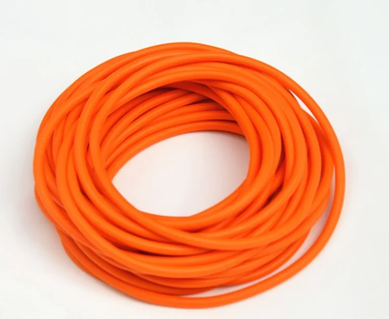 Natural Latex Slingshots Rubber Tube 0.5/1/2/3/4/5M for Hunting Shooting ID2mm OD Diameter High Elastic Tubing Band Accessories latex slingshot tube slingshot rubber band