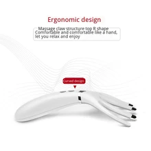 Массажер-коготь, Вибрационный нагрев, снятие стресса, Электрический массажер для головы, массаж кожи головы, предотвращение выпадения волос, уход за волосами