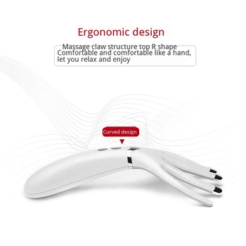 

Massager Claw Vibration Heating Stress Release Electric Head Massager Finger Scalp Massage Prevent Hair Loss Hair Care