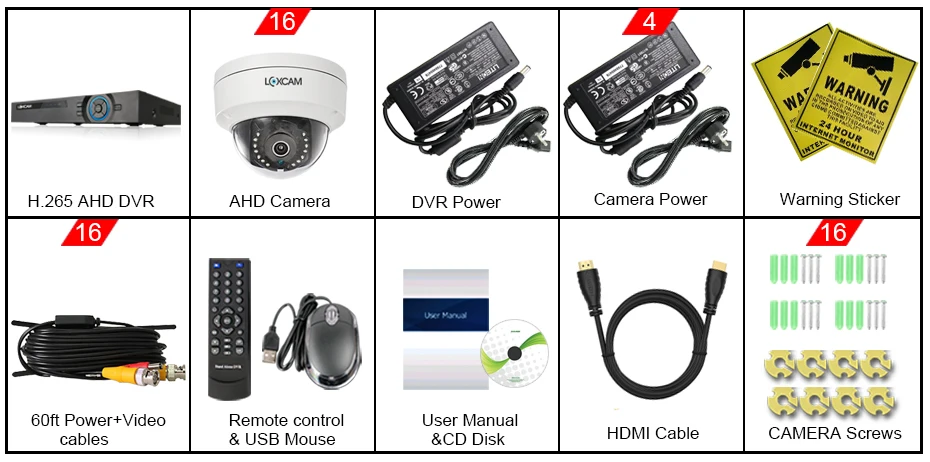 包装-DVR-16CH-室内