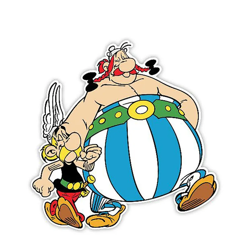 

13cm X 13cm Car Styling Asterix and Obelix Car Stickers Vinyl Decal Personality Waterproof Accessories Graphics