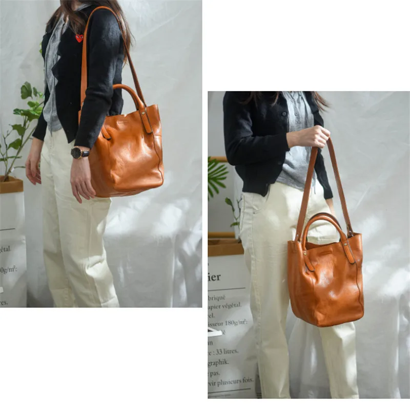 PNDME mode luxus designer natürliche echte leder damen handtaschen wochenende täglichen party echtes rindsleder frauen schulter tasche – Detail 4
