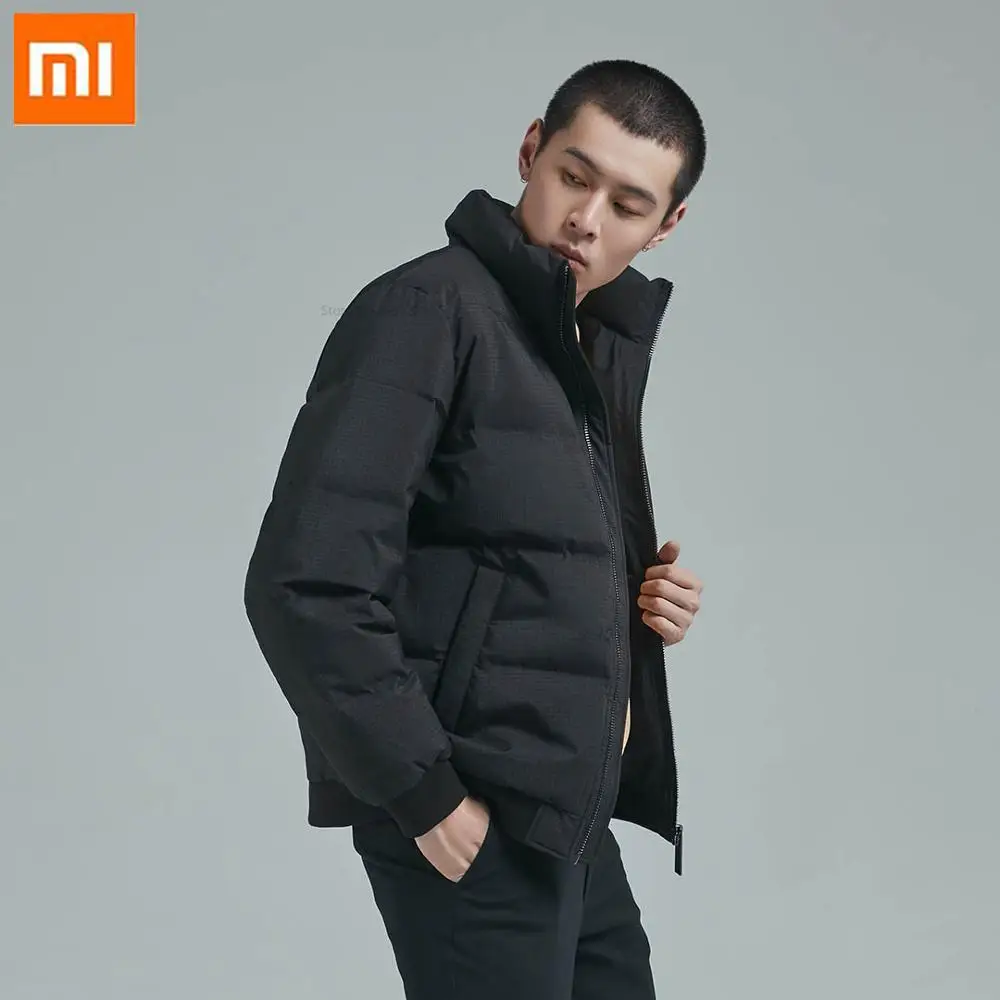 

Xiaomi Youpin 90 Men's Collar Casual Down Jacket Three-Layer Composite Fabric 90% White Duck Down Level 4 Waterproof Comfortable