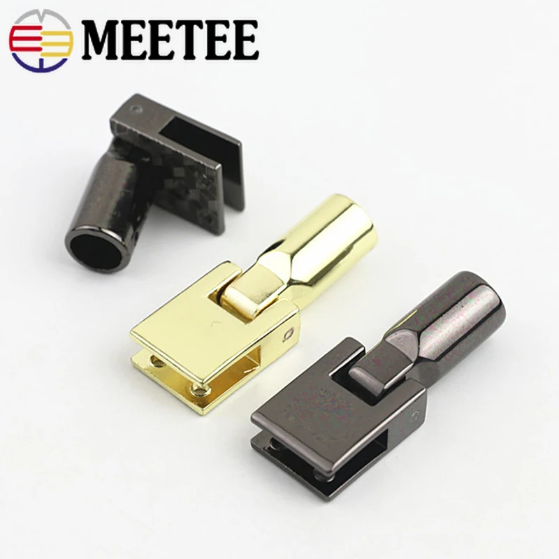 Meetee 2/4Pcs 43mm Metal Bag Side Clip Connector Buckles Handbag Strap Clasps Rope Hanger Stopper DIY Bags Hardware Accessories | Дом и сад