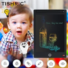 TISHRIC Цвета ЖК-дисплей письменном таблетки с Стилус для рисования Графика планшет Экран детская письменная доска Развивающие игрушки для детей
