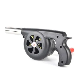 

Hand-Cranked Large Outdoor Combustion Blower Manual Barbecue Picnic Camping Fire-supporting Hairdryer Outdoor BBQ Cooking