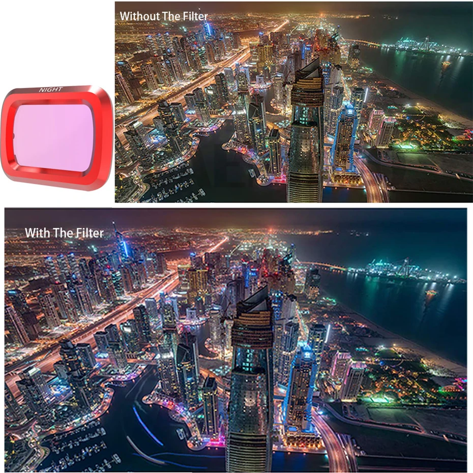 Фильтр для DJI Mavic Air 2 UV CPL регулируемый фильтр с нейтральной плотностью Polar NDPL Mavic2