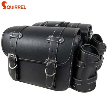 

Retro bag motorcycle side bag hanging bag saddle bag modified side box