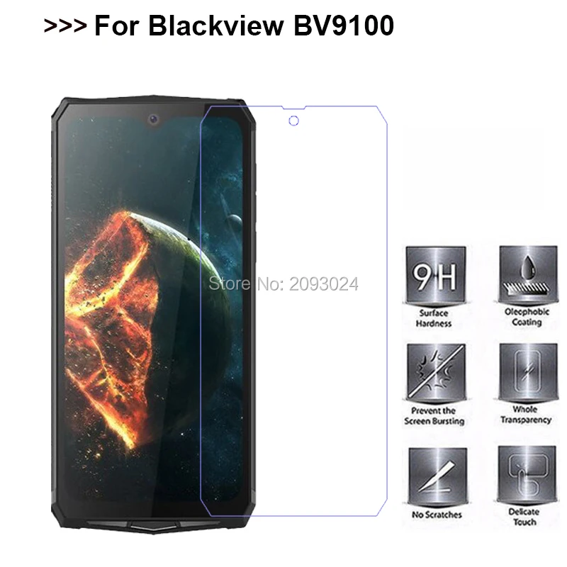 10 шт. для Blackview BV9100 закаленное стекло Премиум 9H Защитная пленка экрана Pro чехол