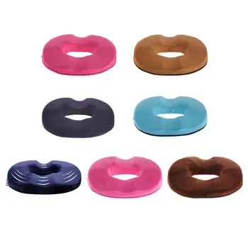 

Seat Cushion Memory Foam Cushion Anti-hemorrhoid Back Pain Sciatica Relief Pad Gadget For Home Office Chair Decorations Supplies