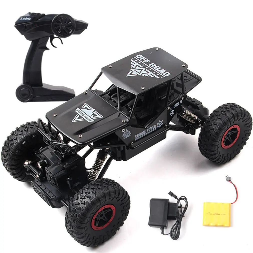

RC Car 2.4GHz Remote Control Climbing Car 4x4 Double Motors Bigfoot Car Model Off-Road Vehicle Toy