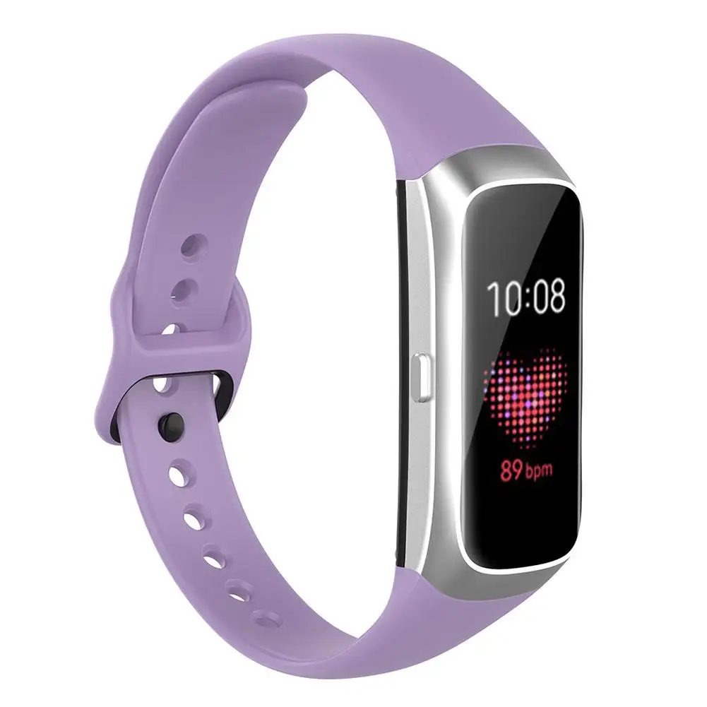 Для samsung Galaxy Fit ремешок силиконовый спортивный ремешок для SM-R370 Смарт-часы ремешок на запястье ремешок аксессуары