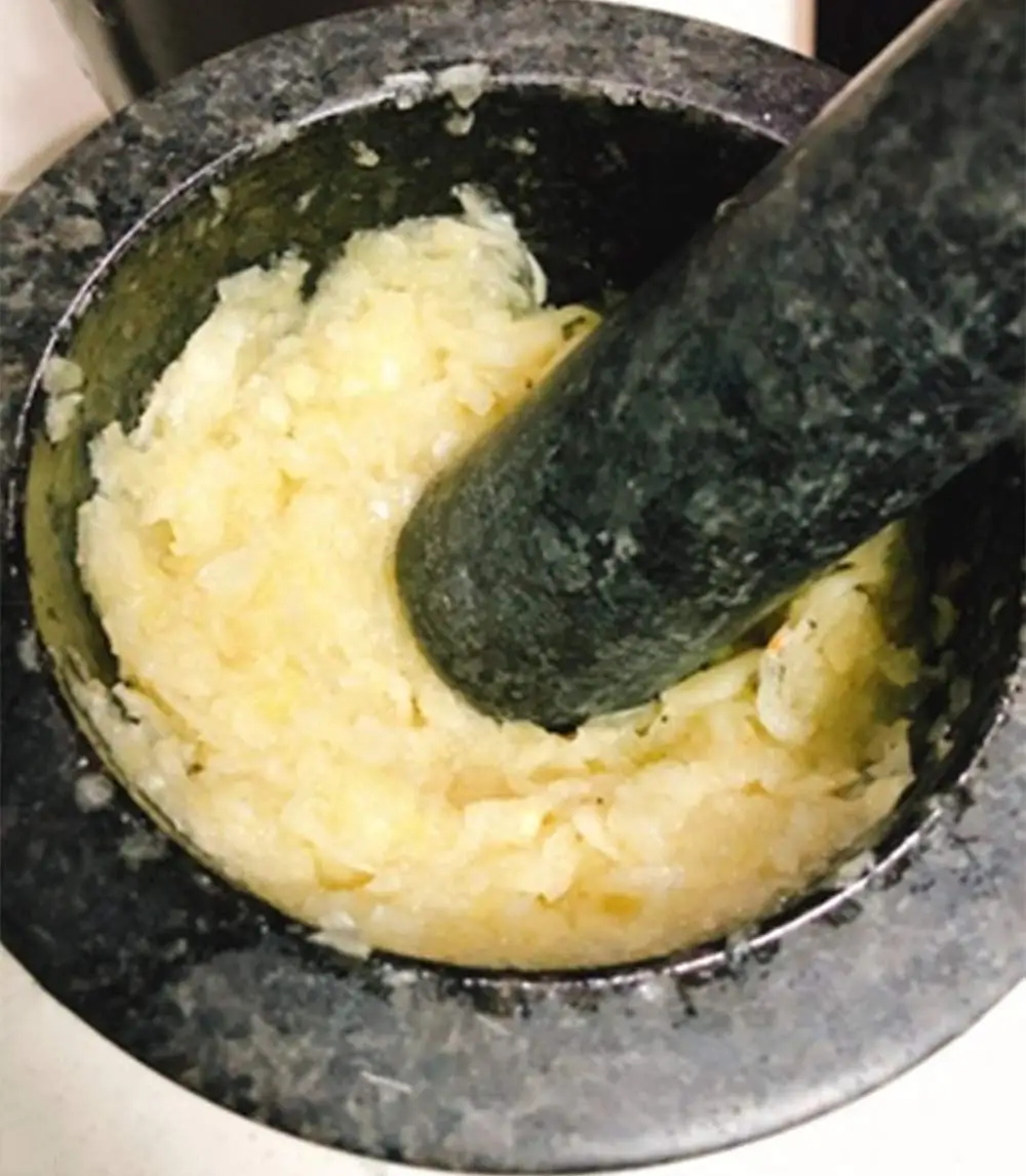 Marble White Mortar & Pestle Set | Alpine Cuisine