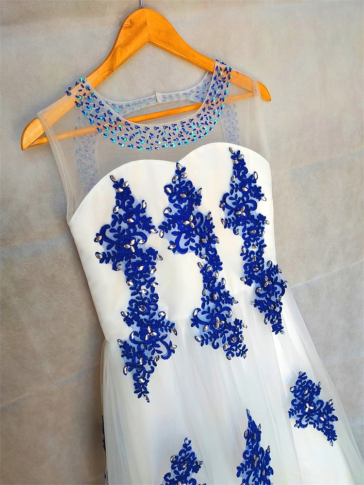 

New Luxury Flower Girl Dresses With Appliques Party Pageant First Communion Dress Little Girls Kids/Children Dress for Wedding