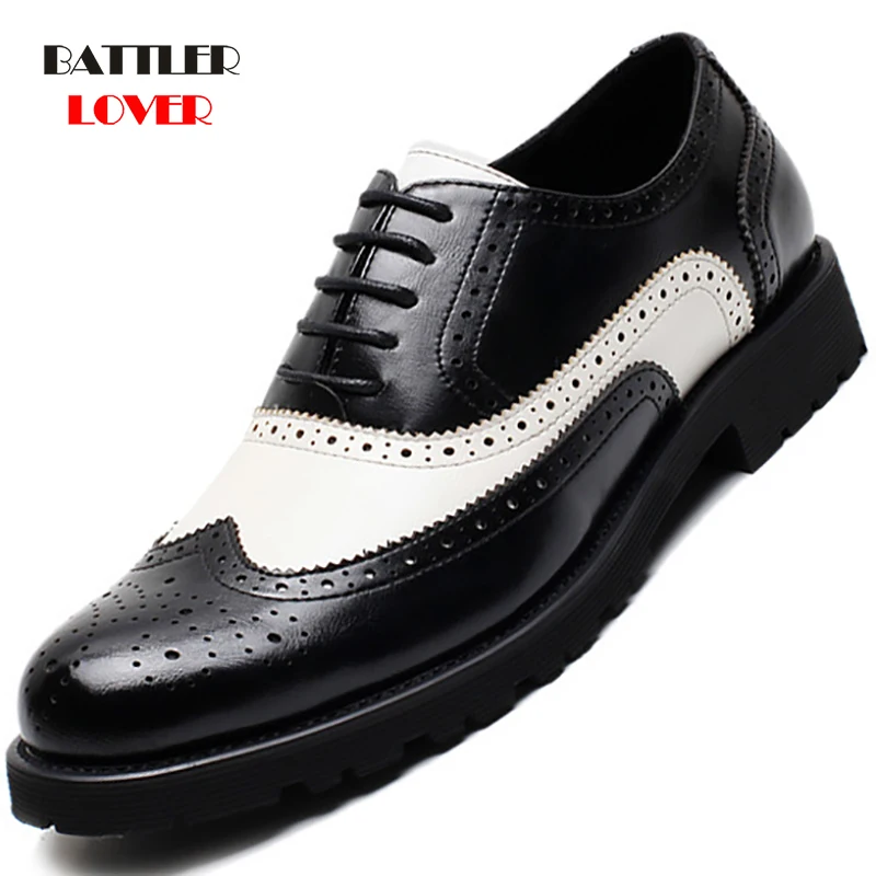 Mens formal shoes leather oxford shoes for men dressing wedding shoe men