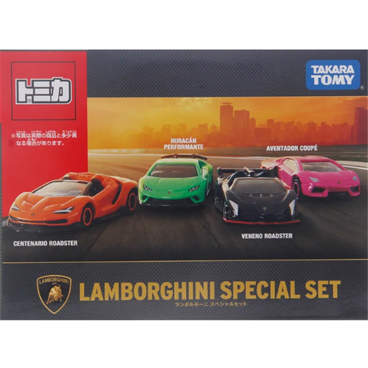 Такара томия томика моторы Goody Carry Toy Car 4 шт./один чехол спортивный автомобиль