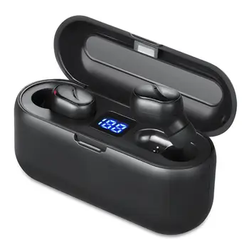 

TWS Bluetooth 5.0 Stereo Earphones Wireless In-Ear Headset HiFi HD Call Portable Mini Earbuds With Digital Display Charging Box