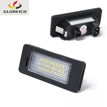 

LED set license plate light number plate lamp for BMW cool white New