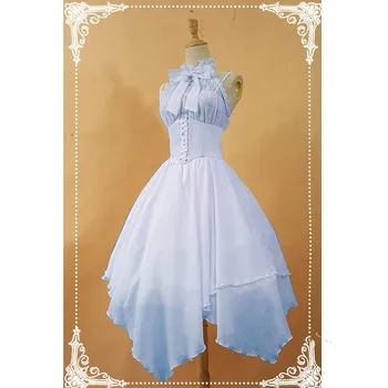

Lolita Middle Age Goth Cosplay Dress Palace Middle Age Costume Sleeveless Dress Costume Halloween Stage Party Girl Drop Ship