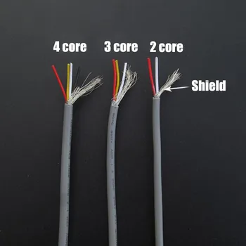 

10Meter UL 2547/UL2547 22/24/26/28AWG Multi-core Control Cable Copper Wire Shielded Audio Cable Headphone Cable Signal Line