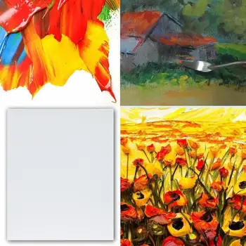 

Oil Painting Board DIY Frame Wooden Board For Canvas Supplies Student blend Supplies linen painting School Painting board A J0O7