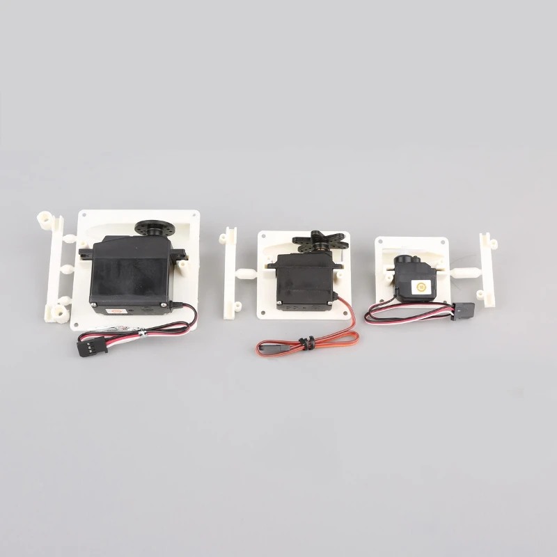 A Pair Servo Protection Cover Protector Housing Case for 6-9g/17g/36g/55g RC Servo RC Airplane Aircraft
