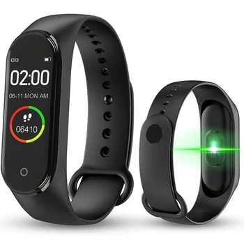 

M4 Smart band 4 Fitness Tracker Watch Sport bracelet Heart Rate Blood Pressure Smartband Monitor Health Wristband