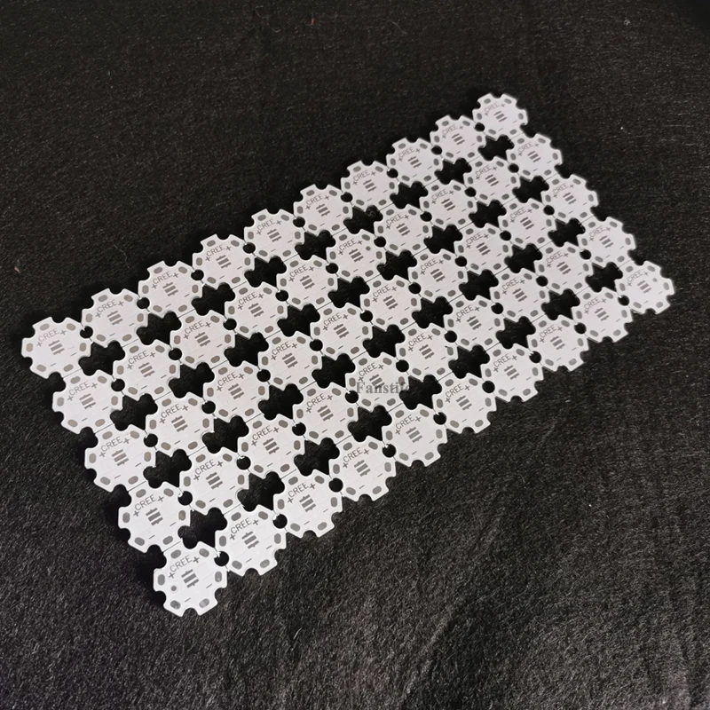 20mm 3535 Hexagonal Aluminum Substrate Star PCB for XPE XPG 3W 5W High Power Led Lamp Board PCB