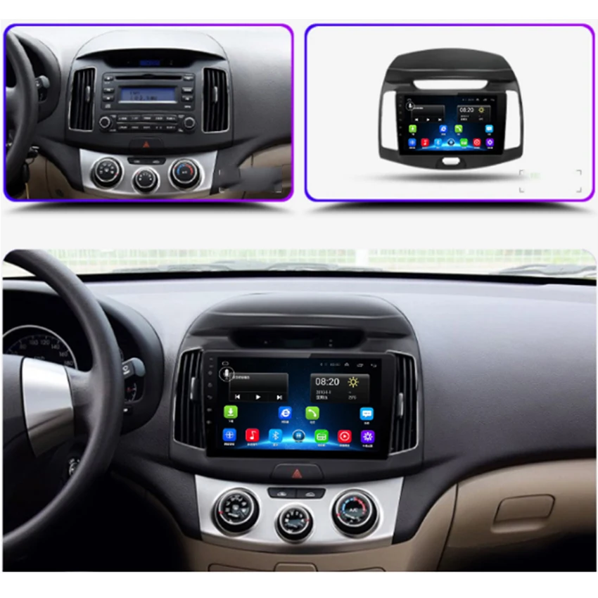 Perfect Car radio Android multimedia player For Hyundai Avante Elantra 2008~2016 Car touch screen GPS Navigation Support Carplay 1