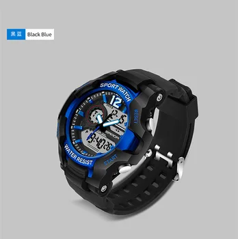 

Three Da Outdoor Sports New Watch Waterproof Personality Electronic Watch Led Male Table Watch