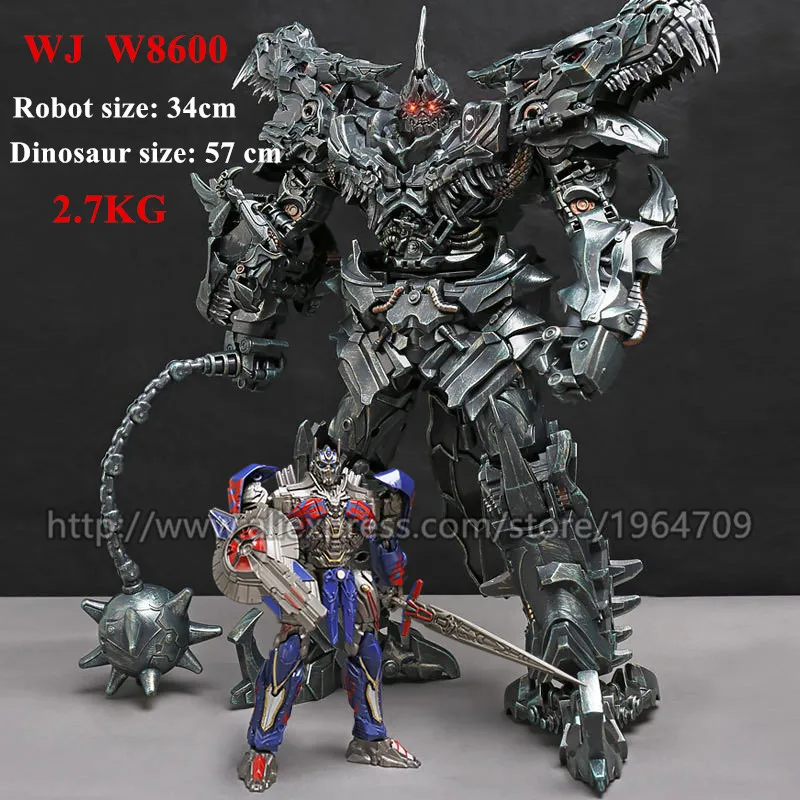 WJ W8600 Weijiang BMB 33 см большой трансформационный Танк динозавр режим игрушки мальчик аниме фигурка робота дети LS06 LS-06 MPP36 Розничная коробка - Цвет: WJ W8600