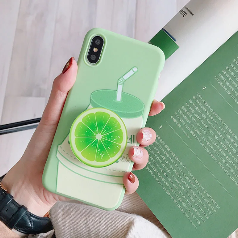 Weloan подставка для фруктов iPhoneXsMax Летний чехол для телефона с фруктами подходит для Apple 7/8 арбуз ТПУ падение мягкий чехол