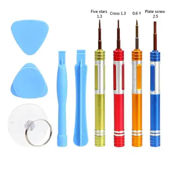 

NICEYARD 9Pcs/Set Hand Tools Precision Screwdriver Set Repair Tool Kit for Mobile Phone Screen Opening Cell Phone Opening Pry