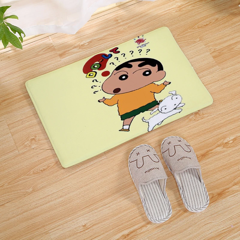 Мультфильм Crayon Shinchan принт домашний Коврик для двери стелька для кухни ковер для дома и улицы Добро пожаловать ванная комната Противоскользящие коврики 80 см - Цвет: 20