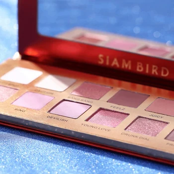 

Colorful Eyeshadow Palette Matte12 Colors Shimmer Blendable Bright Eye Shadow Pallete Silky Powder Pigmented Makeup Kit P1