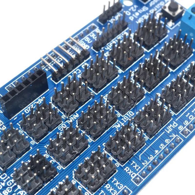 IG-для Arduino датчик Mega Shield V1.0 V2.0 специальная Плата расширения Mega 2560 Sup Iic Bluetooth Sd Робот части Diy