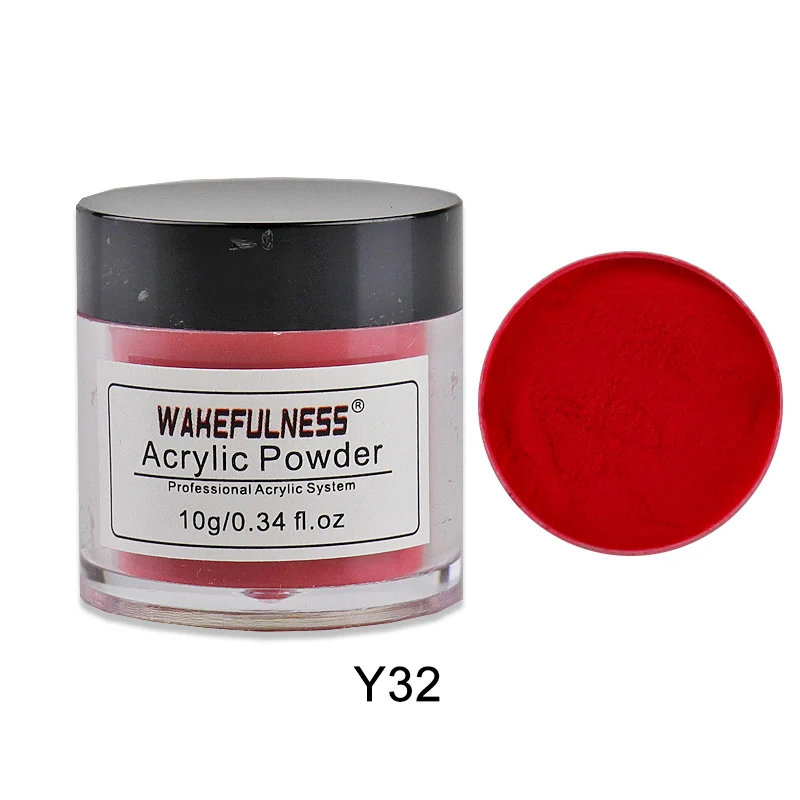 Colored Acrylic Powder Color Acrylic Powder Set for Nails Jar Sculpting Vender 10Gram Pink Blue Beauty Salon Kits
