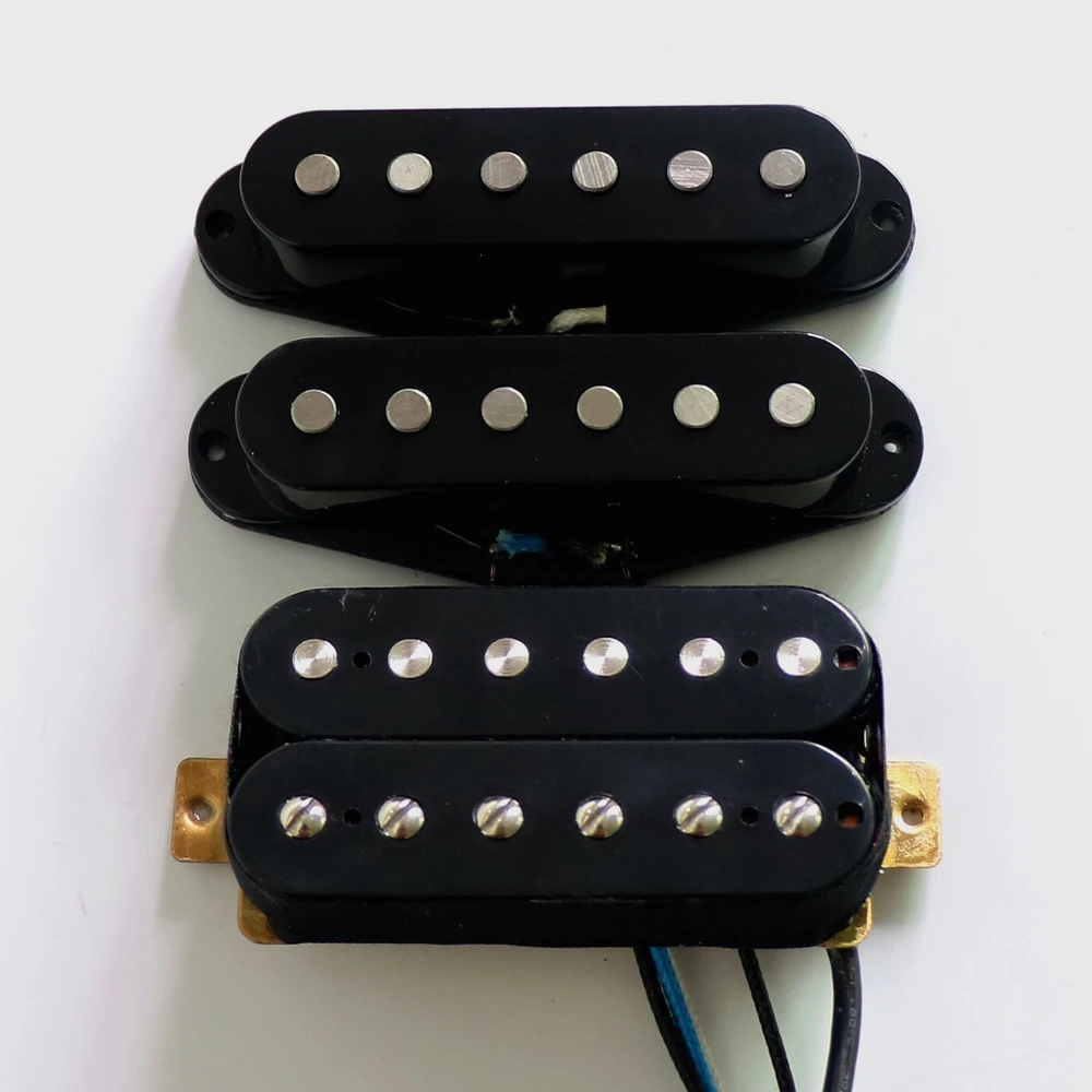 Гитара 1 комплект винтажная SSH Alnico 5 гитарные звукосниматели для качественной гитары на заказ цвета: белый/черный/слоновая кость