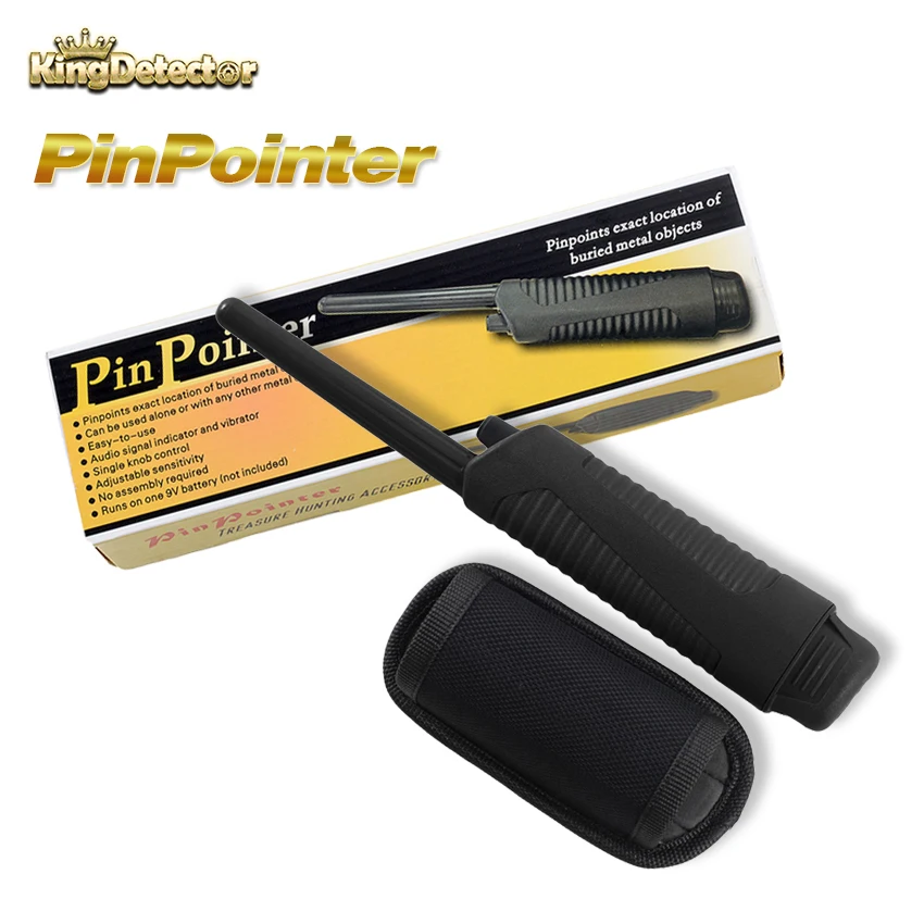 

Handheld Pinpoint GP Hunter 360 Degree Detection Find Ring Detect Gold Metal Object Metal Detector Free Shipping