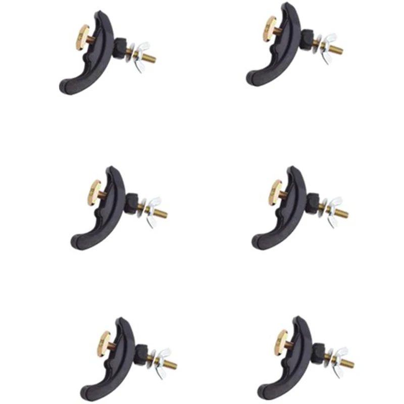 6 unidades de Kits de placa de arco de 85Mm, partes de máquina de grabado CNC, accesorio de platina para mesa con ranura en T