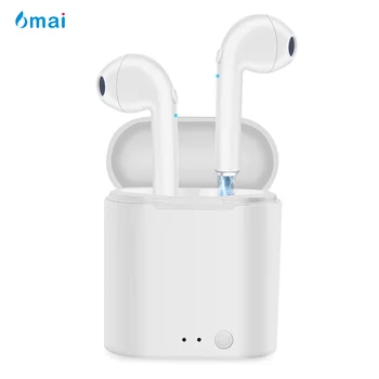

i7s Tws Bluetooth Earphones Mini Wireless Earbuds Sport Handsfree Earphone Cordless Headset with Charging Box for Smart Phone