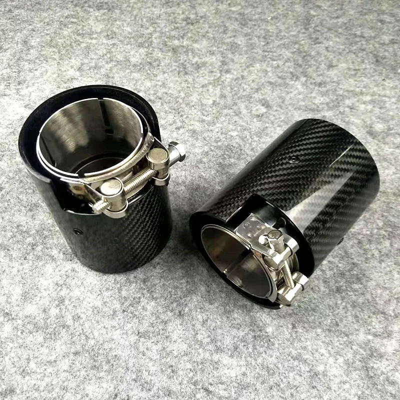 Real Carbon Fiber Exhaust tip For M Performance exhaust pipe M2 F87 M3 F80 M4 F82 F83 M5 F10 M6 F12 F13 X5M X6M
