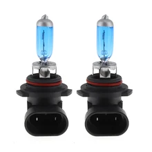 12V автомобильный светильник 9006 6000 К супербелый HOD галогенная лампа 100W фары для автомобилей головной светильник лампа ксеноновая лампа для автомобиля авто передний головной светильник противотуманные лампы
