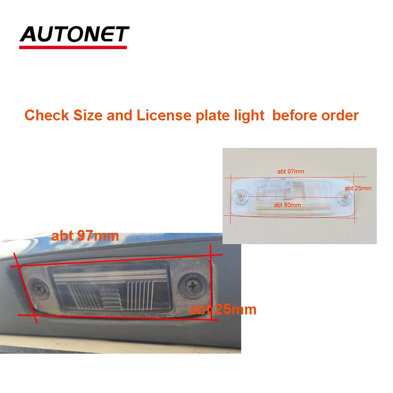 Autonet-후면 카메라 브래킷, 기아 쏘렌토 R/쏘렌토 MX 현대 악센트 MC MK3/제네시스 세단 5D 현대 미스트라