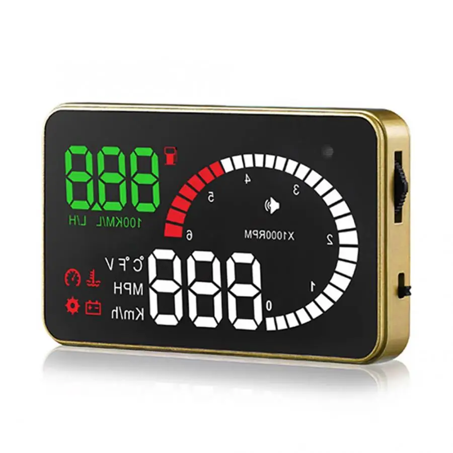 X6 HUD ODB2 система автомобиля Универсальный 3,5 дюймов дисплей Спидометр автомобильные аксессуары