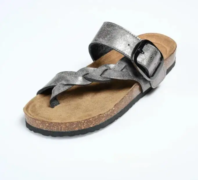 

2020 Summer Fashion Woman Shoes Sandals Flat Slip on Casual Zapatos De Mujer Sandalias De Verano Para Mujer LP535