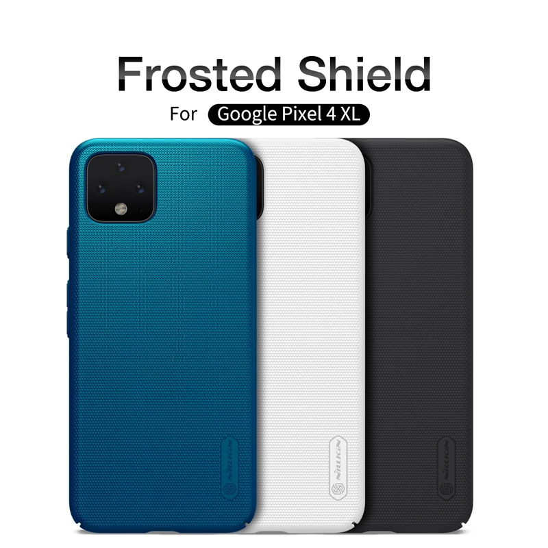 

For Google Pixel4 Pixel 4 XL Case Nillkin frosted pc hard cases phone shell Matte Covers back cover tough coque anti-fingerprint