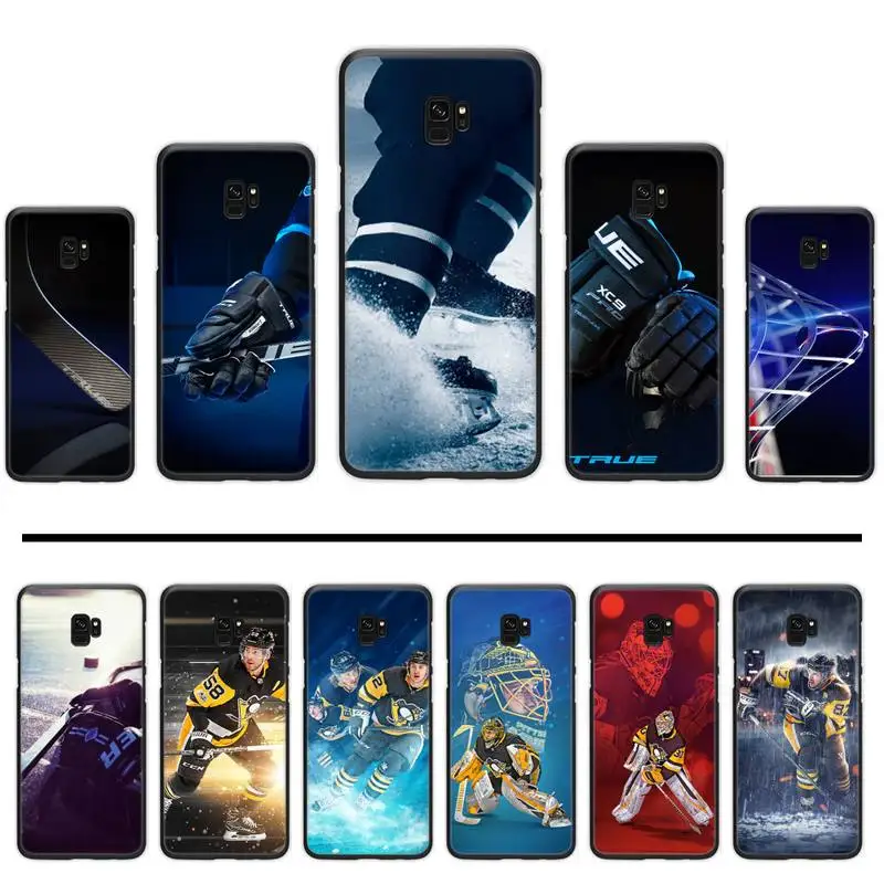 Спортивный чехол для телефона с хоккеем на льду Samsung Galaxy S5 S6 S7 S8 S9 S10 S10e S20 edge plus lite |
