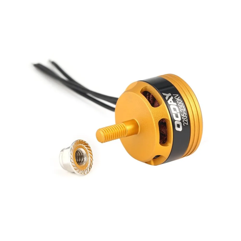OCDAY 2205 2205 2300KV 3-4S CW/CCW бесщеточный двигатель для QAV250 Wizard X220 280 RC FPV Дрон самолет вертолет Мультикоптер